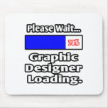 Please Wait...Graphic Designer Loading Mouse Pad
