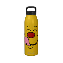 Pleased Face: Making coworkers cry is so sweet Drinking Bottle
