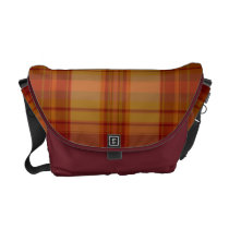 Pleasure of Plaid Rickshaw Messenger Bag messenger bags