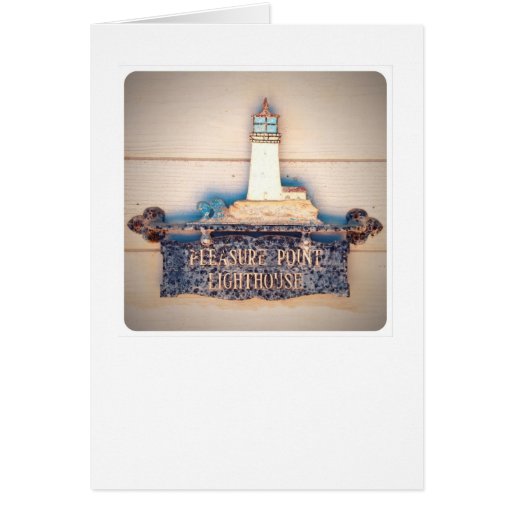 Pleasure Point Lighthouse Card