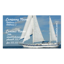 Pleasure Sailing Business Cards business cards