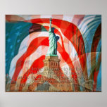 Pledge Allegiance To The Flag II Print