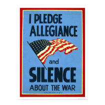 Pledge Allegiance War 1941 WPA posters