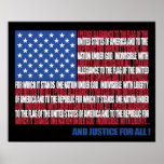 Pledge of Allegiance poster