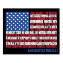 Pledge of Allegiance poster posters by patriotic_tshirts Pledge of Allegiance poster posters