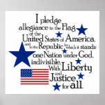Pledge of Allegiance Posters