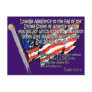Pledge of Allegiance Psalm 33:12 Post Card