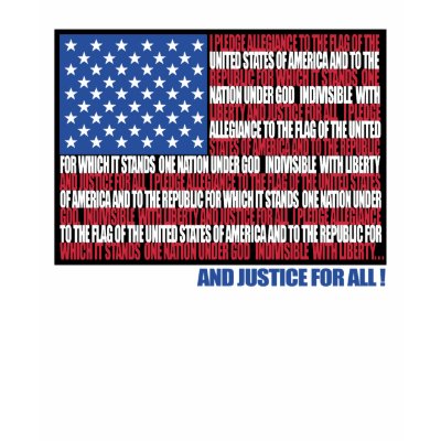 Pledge of Allegiance t-shirt by patriotic_tshirts