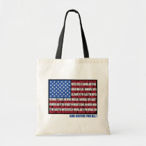 Pledge of Allegiance totebag bags