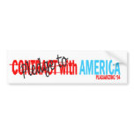 Pledge to America Bumper Sticker