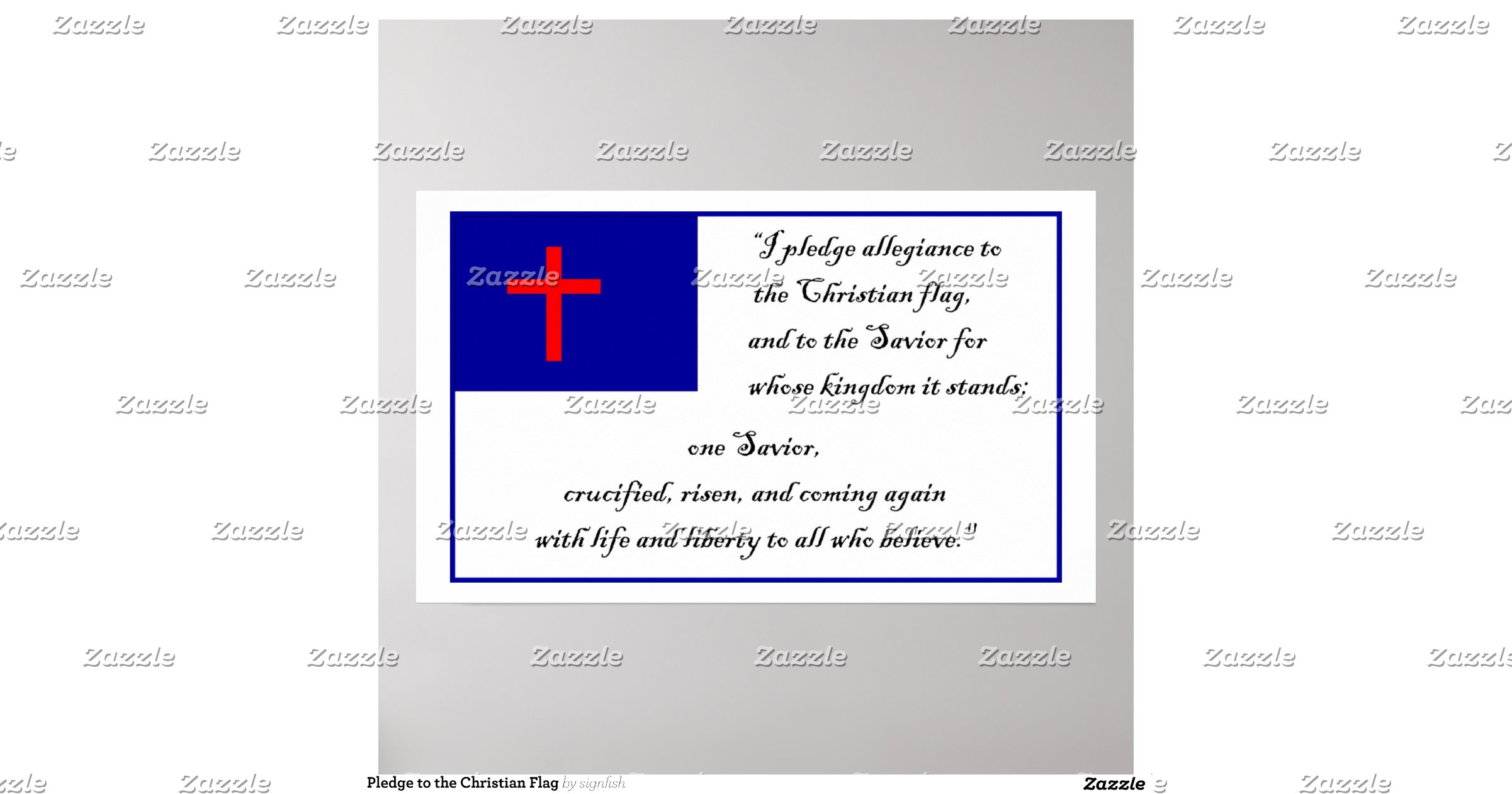 pledge-to-the-christian-flag-poster-zazzle