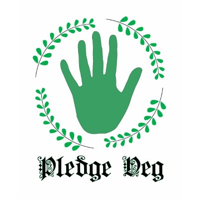 Pledge Veg Tshirts by greenbites