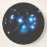 Pleiades Blue Star Cluster Coaster