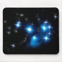 Pleiades Blue Star Cluster Mousepad