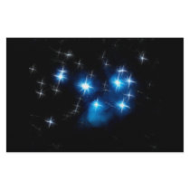 Pleiades Blue Star Cluster Stationery