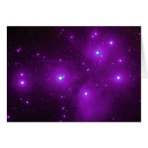 Pleiades in Purple Card