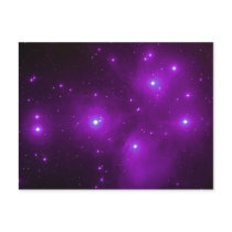 Pleiades in Purple Postcard by annaleeblysse Pleiades in Purple Postcard