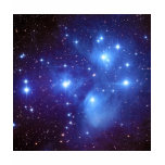 Pleiades Open Star Cluster Seven Sisters in Taurus t-shirts