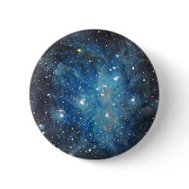Pleiades Space Art Constellation Painting Print Pin