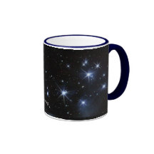 Pleiades (text is customizable) coffee mugs