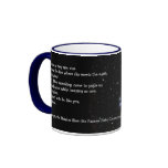 Pleiades (text is customizable) coffee mugs