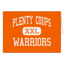 Plenty Coups - Warriors - High - Pryor Montana cards