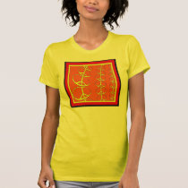 Plenty Of Peace Orng Version T-Shirt/Womens t-shirts