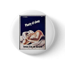 Plenty Of Sleep Pin