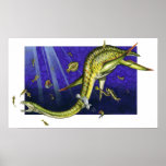 Plesiosaur Print