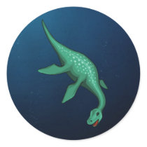 Plesiosaur stickers