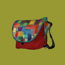 Plethora messenger bag by Kim Anderson Art messenger bags