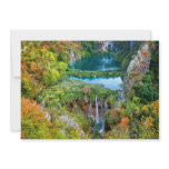 Plitvice Lakes in Croatia Invitation