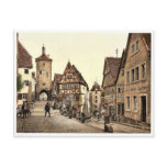Ploenlein, Rothenburg (i.e. ob der Tauber), Bavari postcards