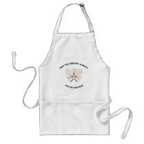 Plop on Your Head Badminton Apron
