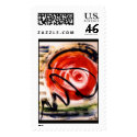Plotkin's Entropy Abstract Painting Stamp by donnabellas Plotkin's Entropy Abstract Painting Stamp