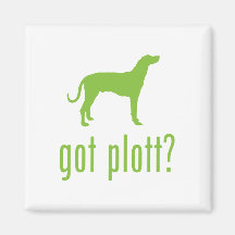 Plott Hound Fridge Magnets