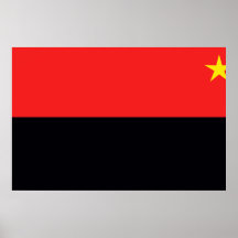 Plotting, Colombia flag Print