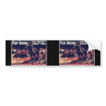 Plow Around To Prevent Forest Fires Bumper Sticker