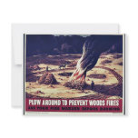Plow Around To Prevent Woods Fires Invite