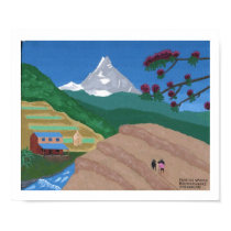 Plowing with Oxen, Nepal posters by mountainelm Plowing with Oxen, Nepal posters