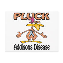 Pluck Addisons Disease Awareness Design Post Cards