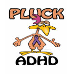 Pluck ADHD Awareness Design t-shirts