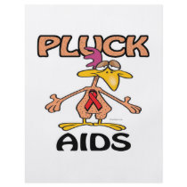 Pluck AIDS Awareness Design Flyers