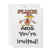 Pluck AIDS Awareness Design Custom Announcement