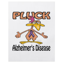 Pluck Alzheimers Disease Awareness Design Custom Flyer
