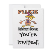 Pluck Alzheimers Disease Awareness Design Personalized Announcement