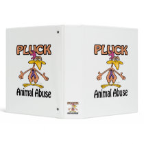 Pluck Animal Abuse Awareness Design Binders