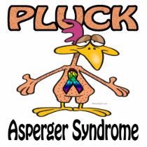 Pluck Asperger Syndrome Awareness Design Acrylic Cut Outs