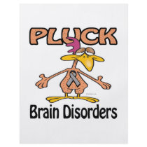 Pluck Brain Disorders Awareness Design Flyer
