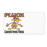 Pluck Congenital Hepatic Fibrosis Shipping Label